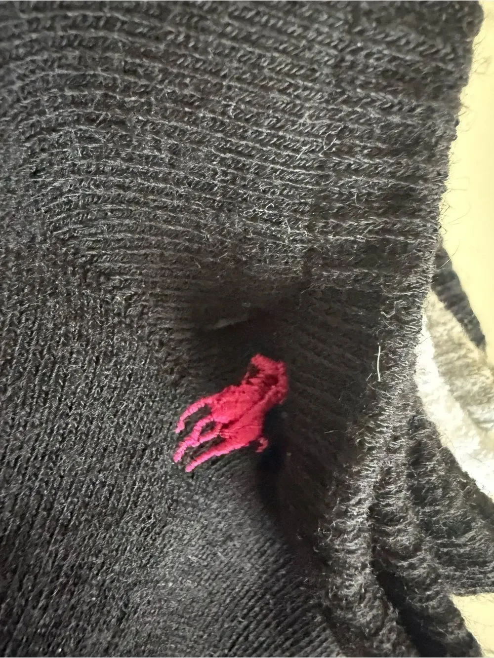 Polo by Ralph Lauren Womens Low Cut Socks Black White and Gray- 6 Pack